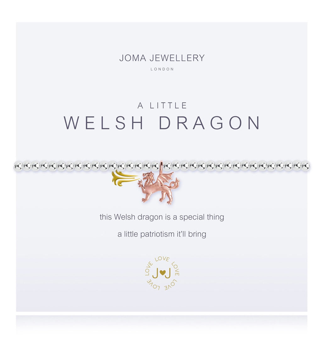 Joma Jewellery A Little Welsh Dragon Bracelet